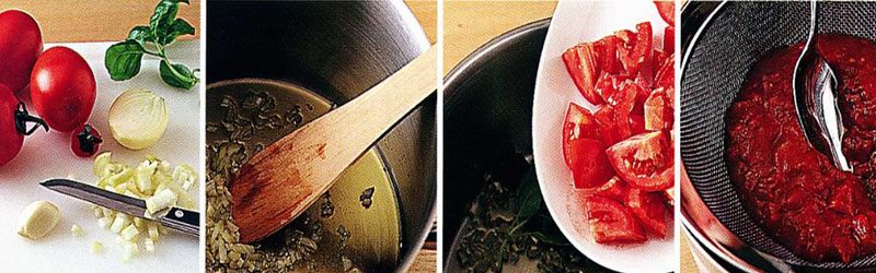Cocinar pasta correctamente - Con Salsa de tomate