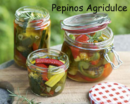 Encurtidos-Pepinos-Agridulce